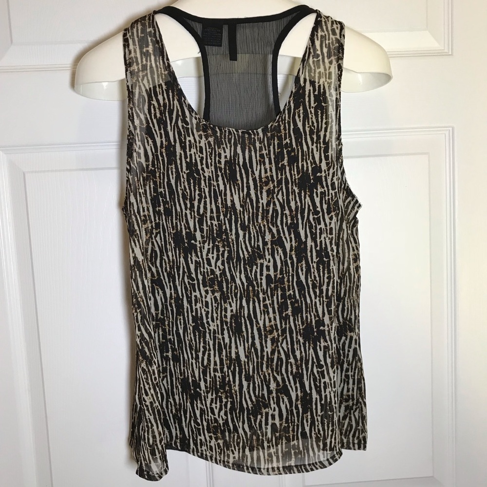 New Directions Sleeveless Racerback Top - Picture 5 of 7